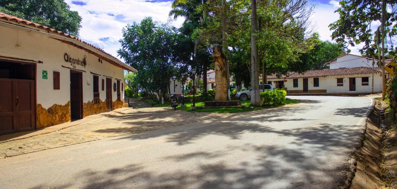Hotel Alejandria Barichara Kültér fotó