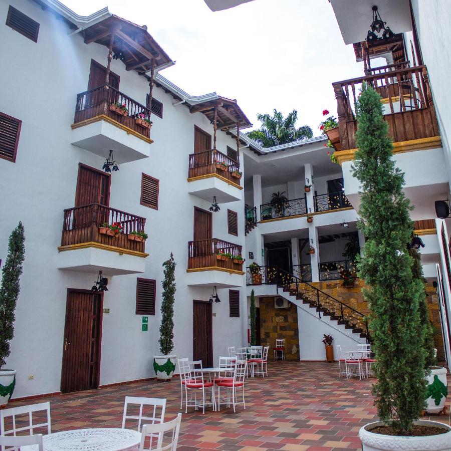 Hotel Alejandria Barichara Kültér fotó