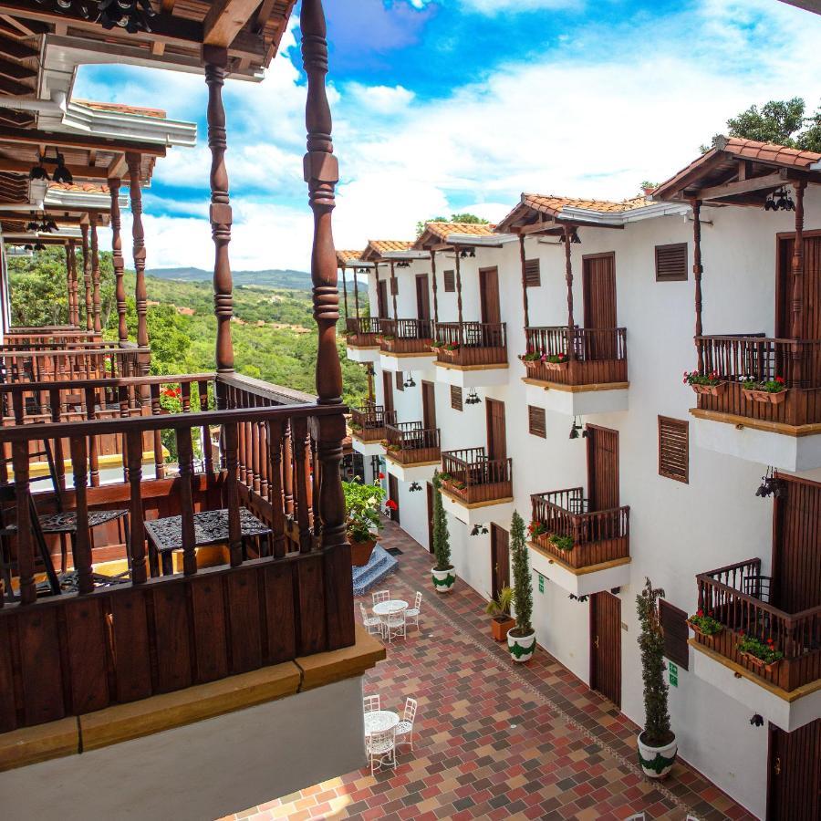 Hotel Alejandria Barichara Kültér fotó