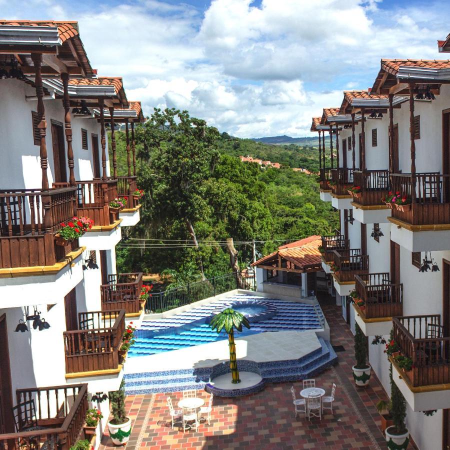 Hotel Alejandria Barichara Kültér fotó