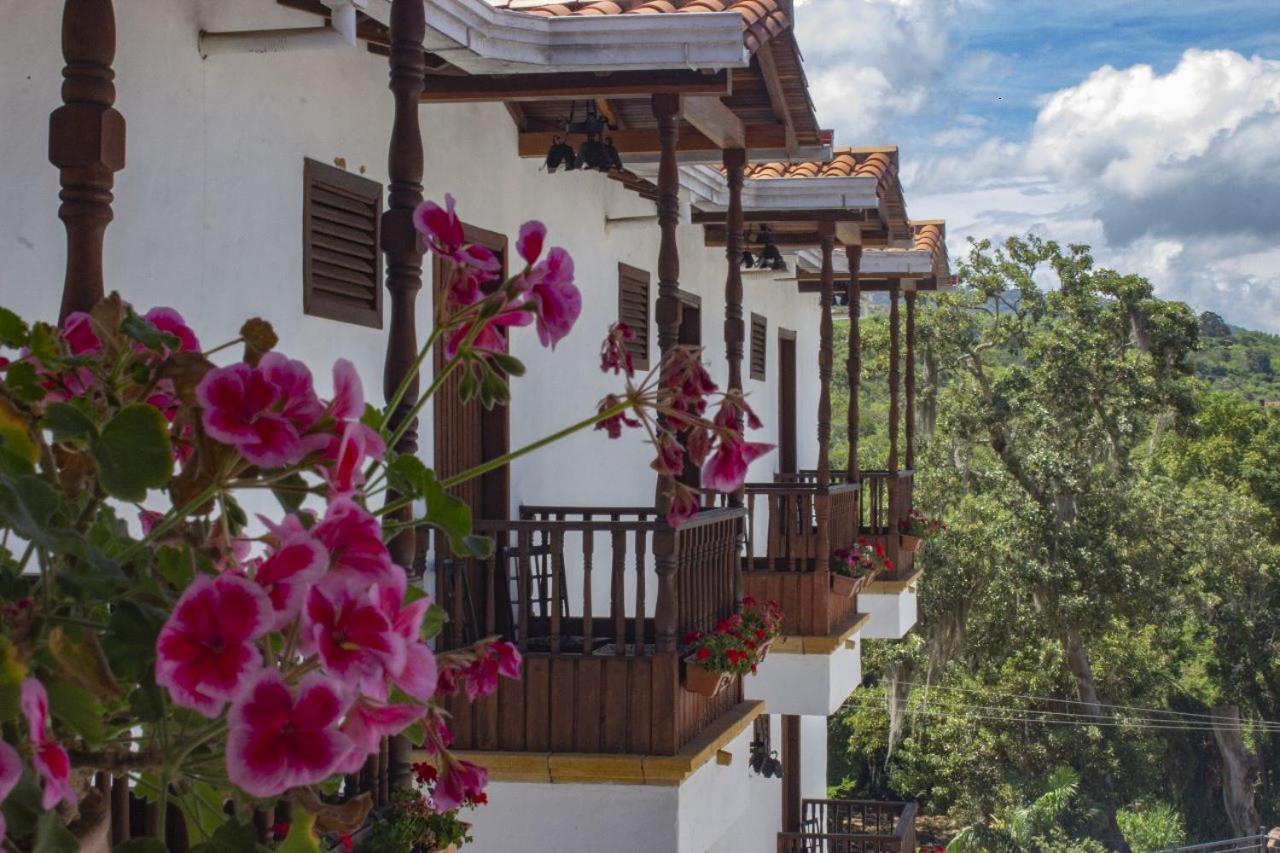 Hotel Alejandria Barichara Kültér fotó