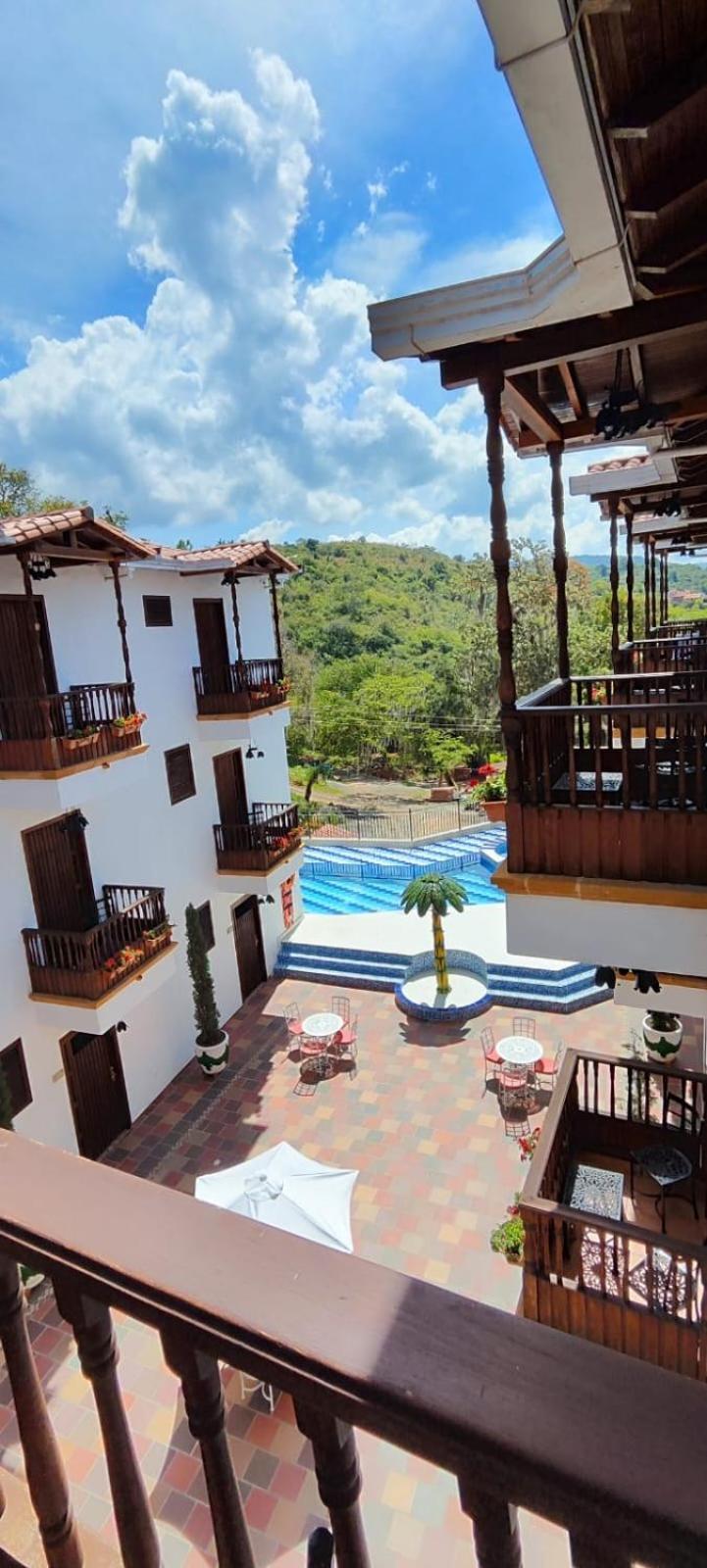 Hotel Alejandria Barichara Kültér fotó