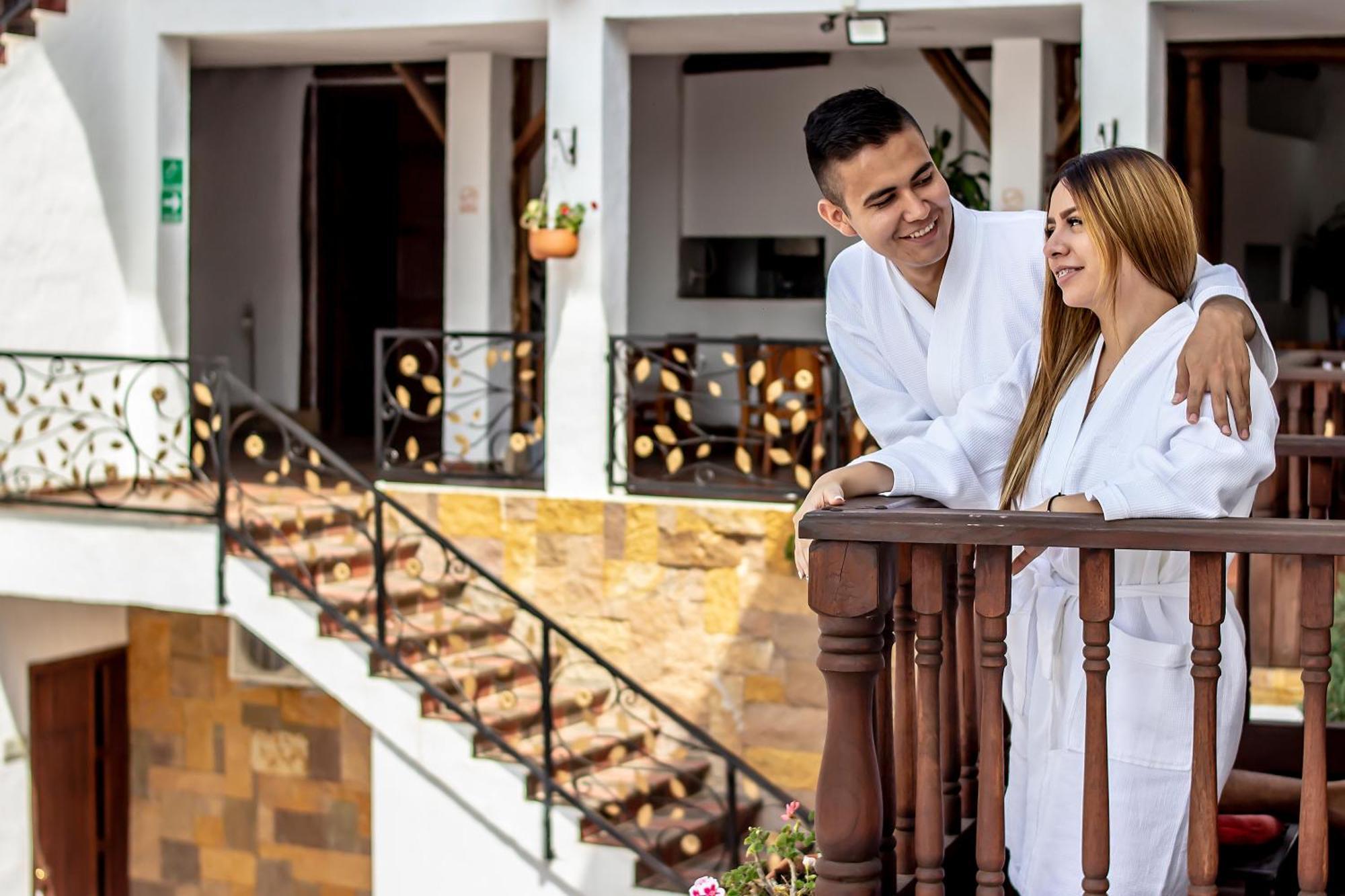 Hotel Alejandria Barichara Kültér fotó