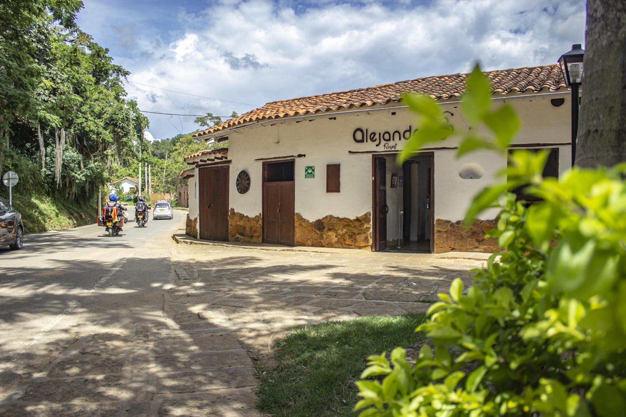 Hotel Alejandria Barichara Kültér fotó